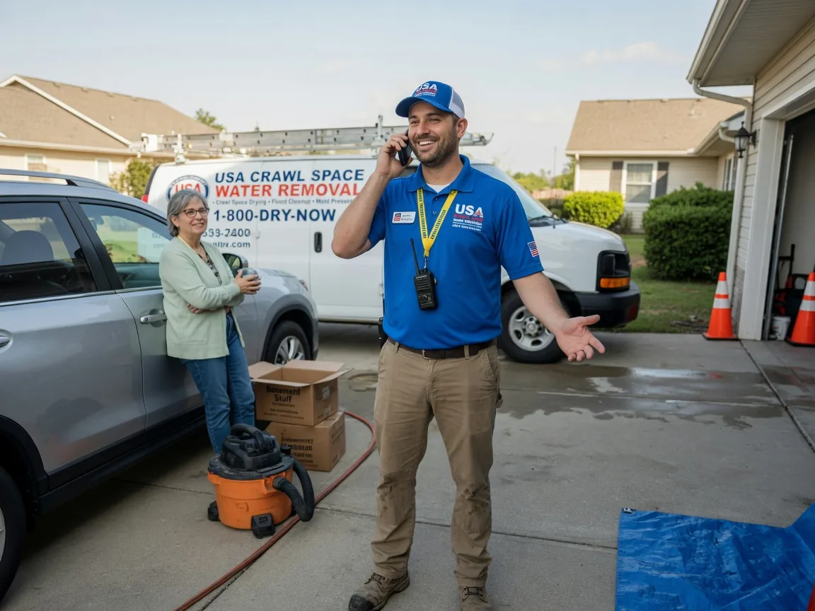 Crawl Space Water Removal Haddock, GA FAQs